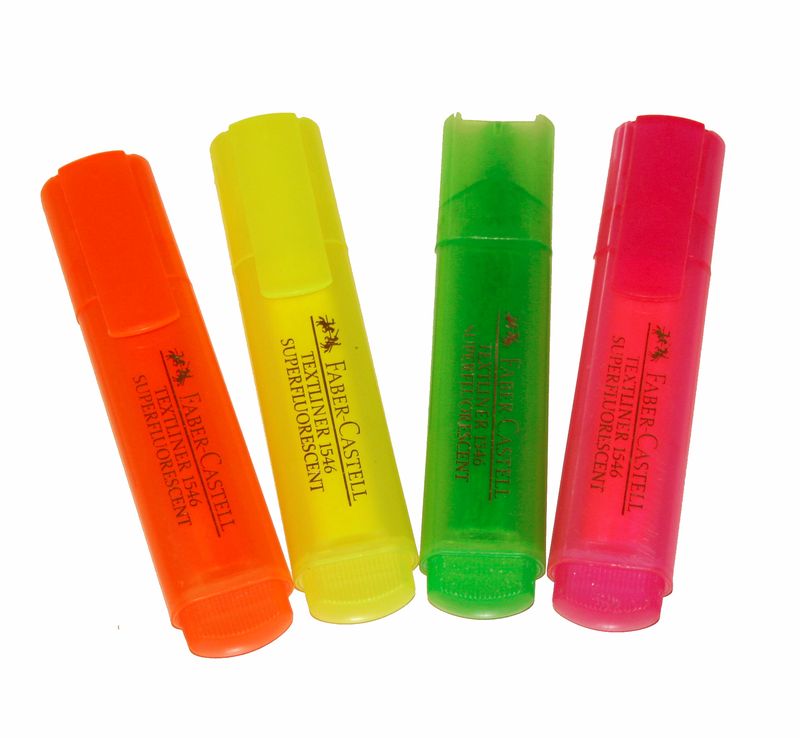 Evidenziatori Stabilo Boss, 4 colori
